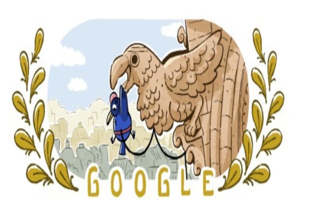 Google Doodle - Sports Climbing Combined Olympics